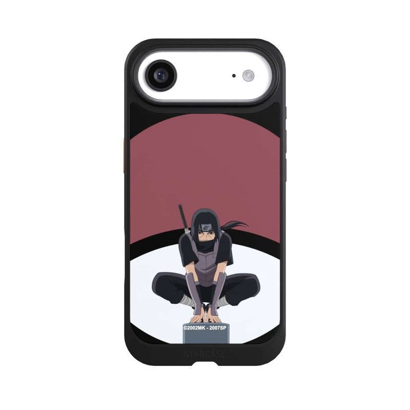 iPhone Air NIVOcore Itachi Uchiha Symbol schwarz