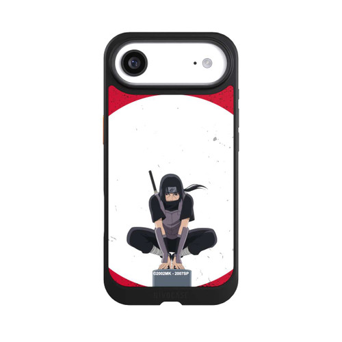Apple iPhone Air NIVOcore Itachi Uchiha Symbol Roter Hintergrund