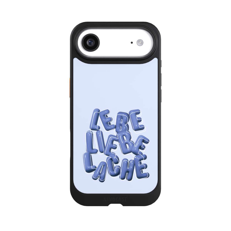 iPhone Air NIVOcore Lebe Liebe Lache Blue