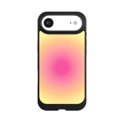 Apple iPhone Air NIVOcore Aura Gelb Pink Kreis