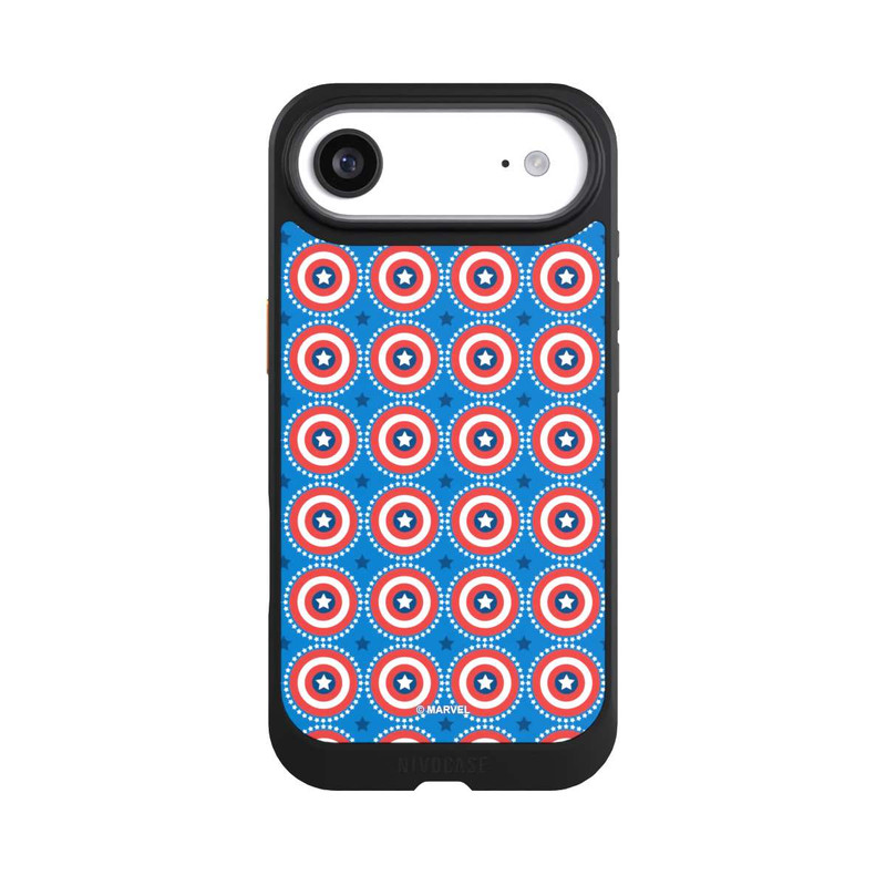 iPhone Air NIVOcore Captain American Shield Pattern
