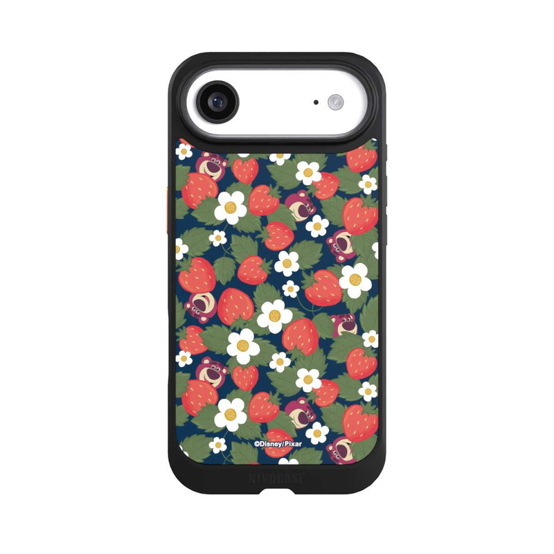 iPhone Air NIVOcore Lotso Toy Story Strawberry Flower Pattern