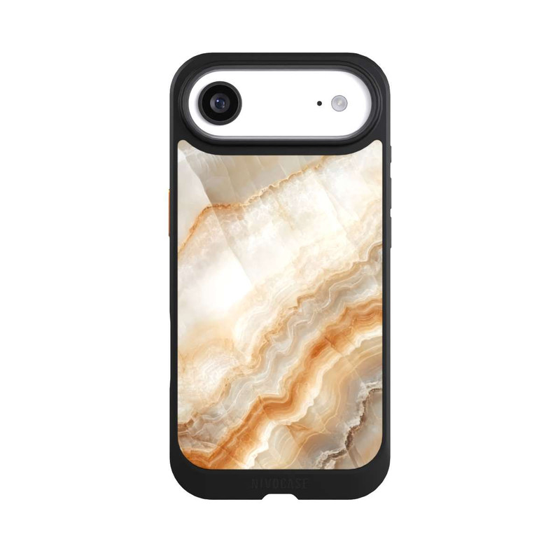 iPhone Air NIVOcore Honig Marmor
