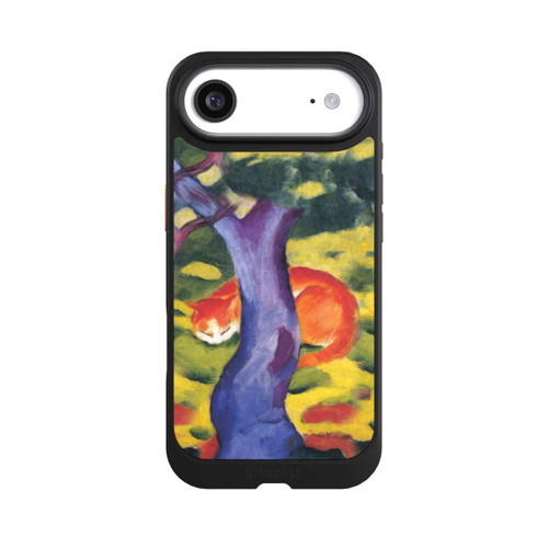Apple iPhone Air NIVOcore Katze hinter Einem Baum von Franz Marc