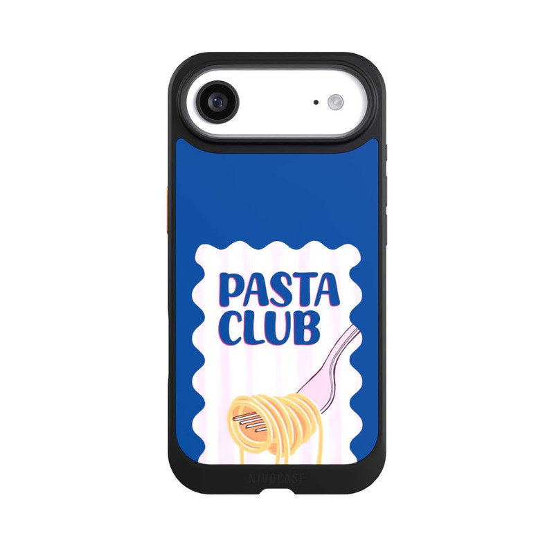 iPhone Air NIVOcore Pasta Club in Blue and Pink