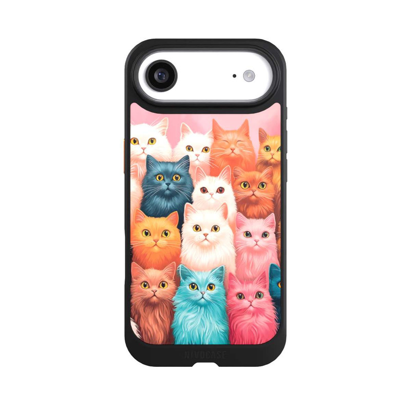 iPhone Air NIVOcore Cats Looking