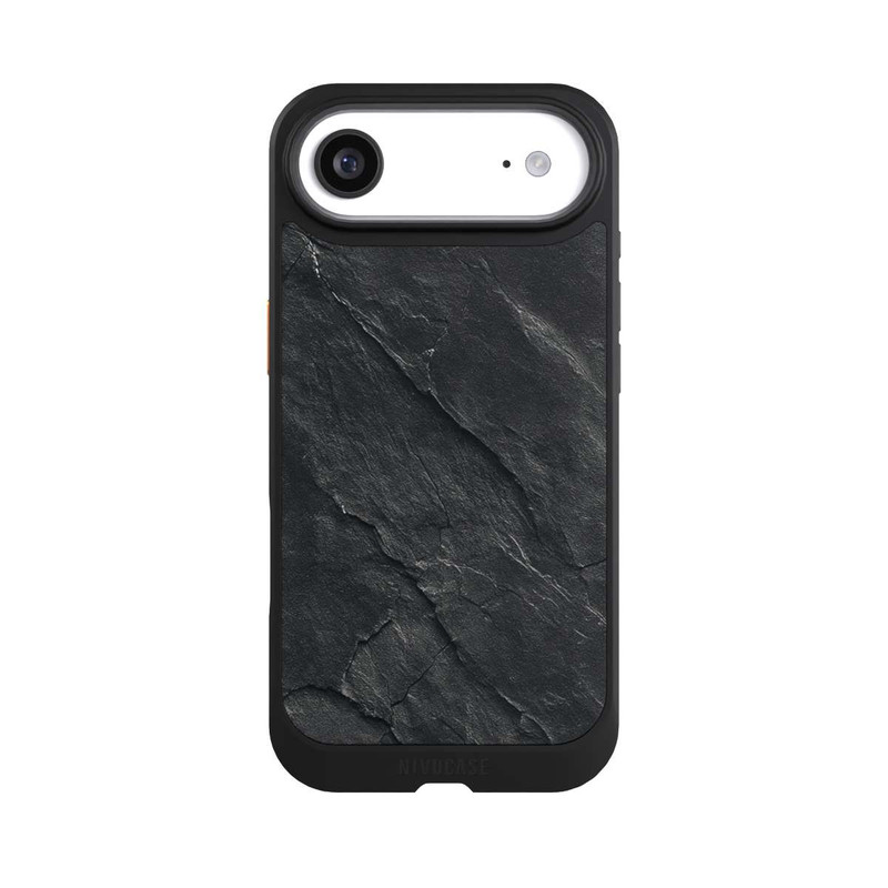 iPhone Air NIVOcore Dunkler Schiefer Look