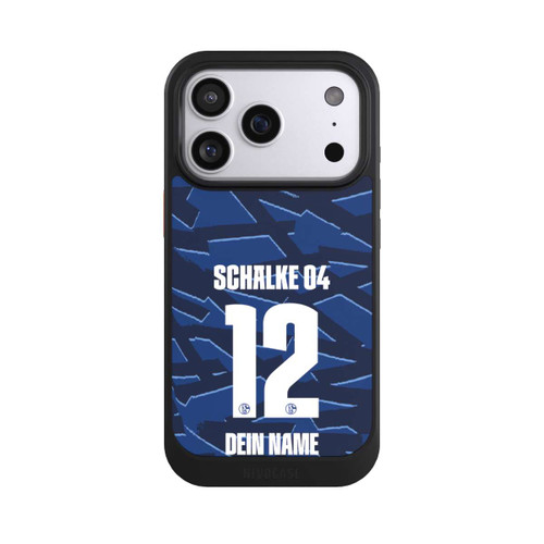 Apple iPhone 17 Pro NIVOcore Schalke 04 Trikot Personalisierbar 25-26