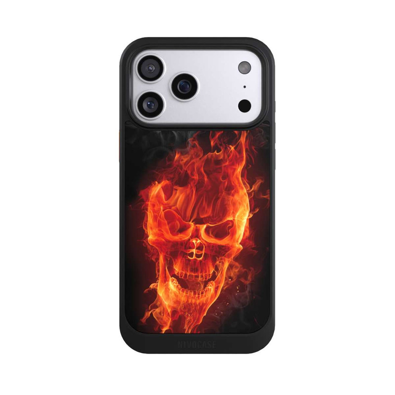 iPhone 17 Pro Max NIVOcore Burning Skull