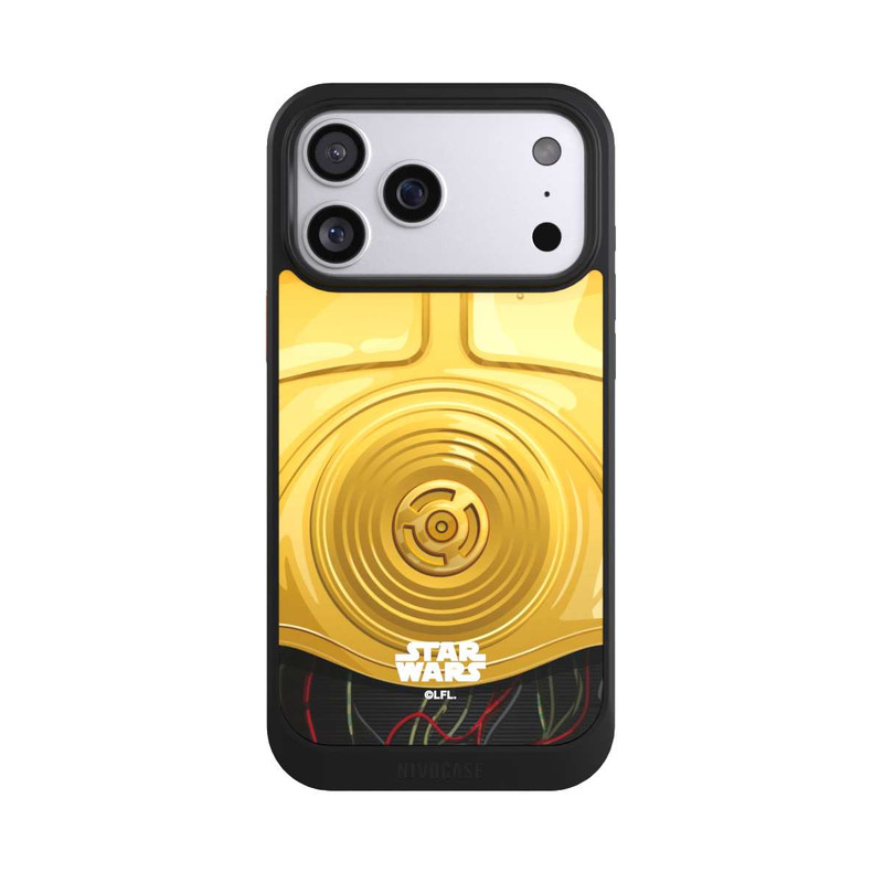 iPhone 17 Pro Max NIVOcore C3PO Closeup