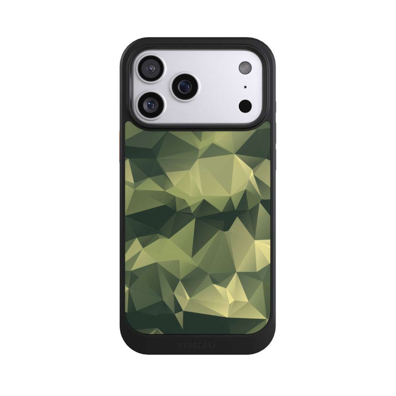 iPhone 17 Pro Max NIVOcore Polygonales Camouflage