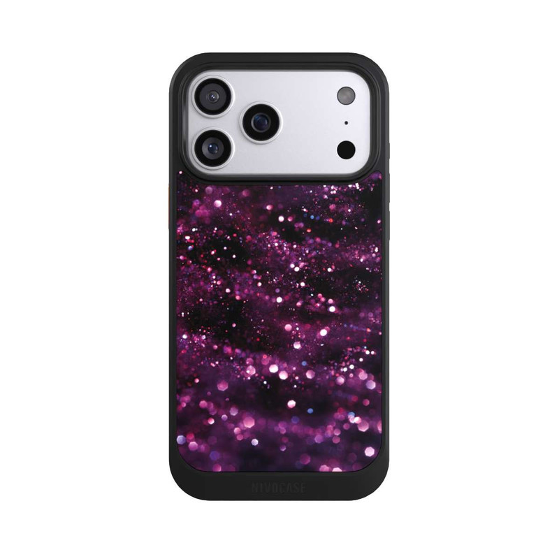 iPhone 17 Pro Max NIVOcore Lilac Sparkles Look