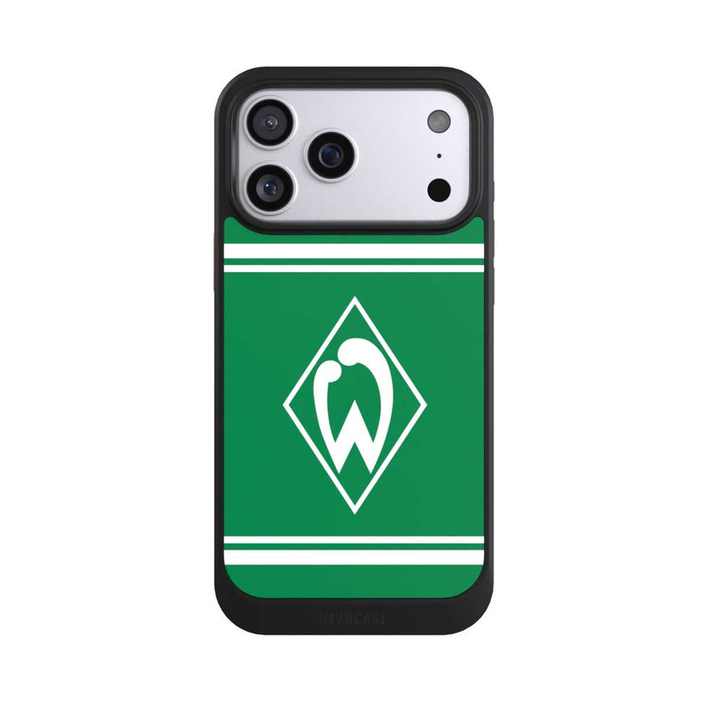 iPhone 17 Pro Max NIVOcore Werder Stripes Green