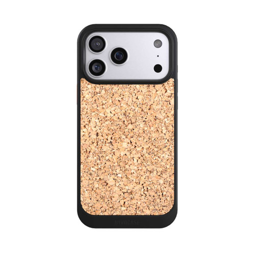 Apple iPhone 17 Pro Max NIVOcore Kork Holzlook
