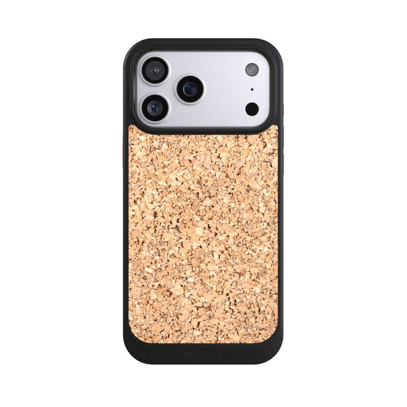 iPhone 17 Pro Max NIVOcore Cork Wood Look