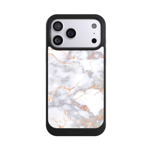 Apple iPhone 17 Pro Max NIVOcore Marbre Blanc et Doré