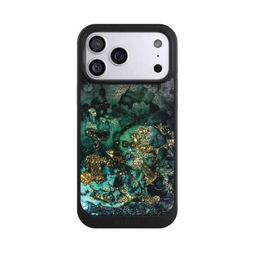 Apple iPhone 17 Pro Max NIVOcore Marbre Cyan Scintillant