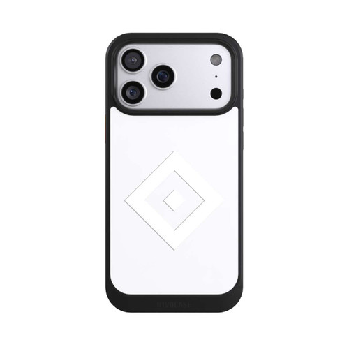 Apple iPhone 17 Pro Max NIVOcore Rauten Logo auf HSV Grau