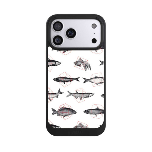 Apple iPhone 17 Pro Max NIVOcore Fische in Geometrie