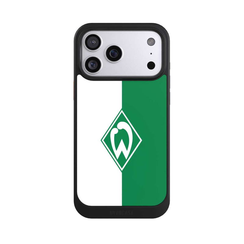 iPhone 17 Pro Max NIVOcore Weiß-Grün - Werder Bremen