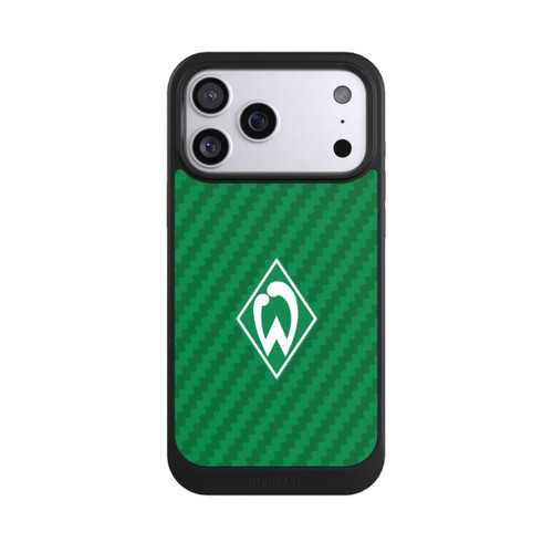 Apple iPhone 17 Pro Max NIVOcore Carbonlook - Werder Bremen