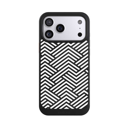Apple iPhone 17 Pro Max NIVOcore Black and White ZigZag