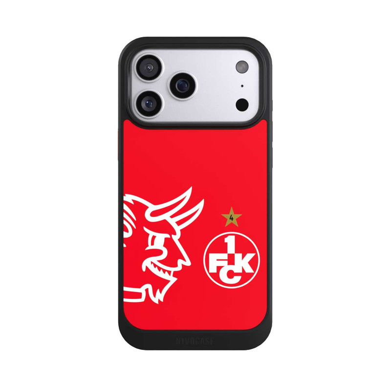 iPhone 17 Pro Max NIVOcore Heimtrikot - 1.FCK rot