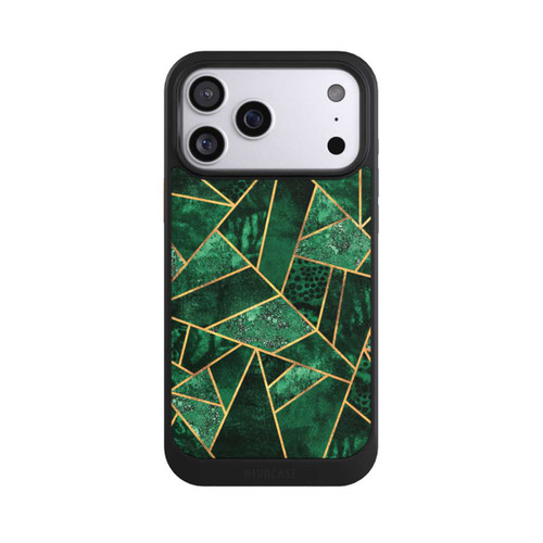 Apple iPhone 17 Pro Max NIVOcore Tief Smaragdgrün Golddruck