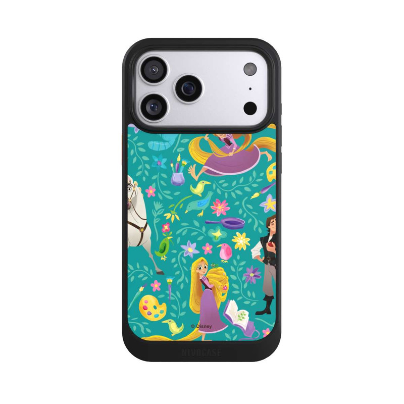 iPhone 17 Pro Max NIVOcore Raiponce Motif Bleu