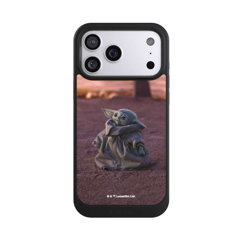 iPhone 17 Pro Max NIVOcore The Child schaut nach oben