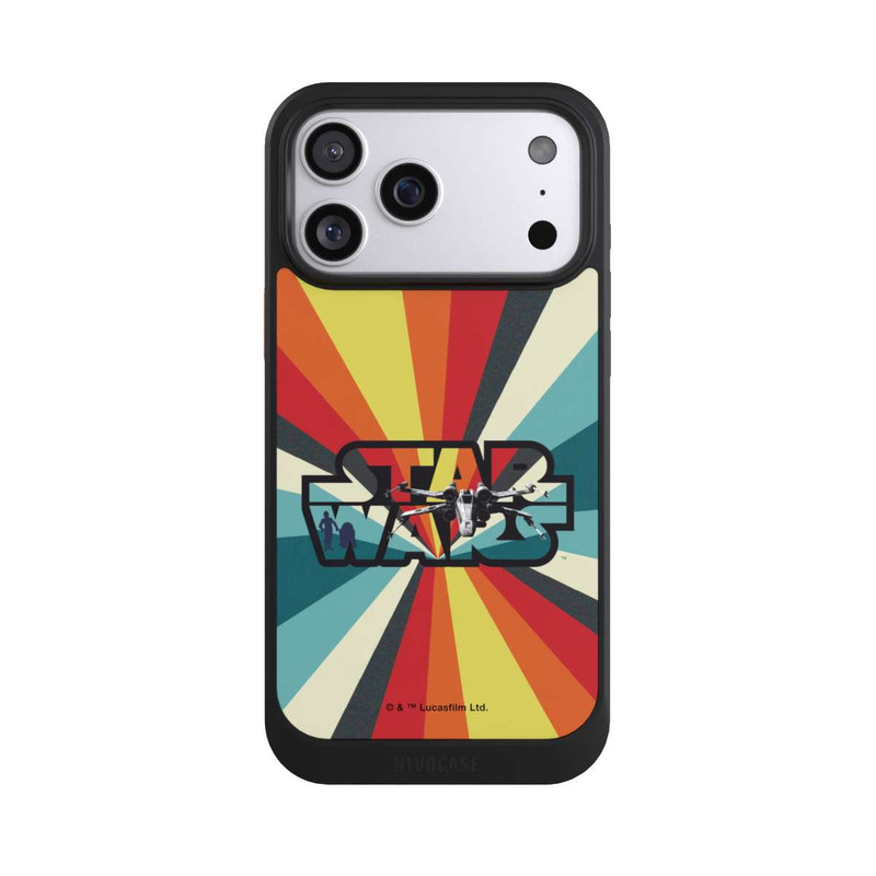 iPhone 17 Pro Max NIVOcore Retro X-Wing Star Wars Logo