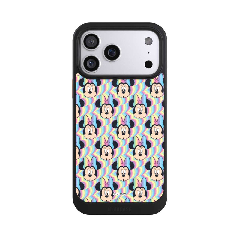 iPhone 17 Pro Max NIVOcore Minnie Visages d'arc-en-ciel