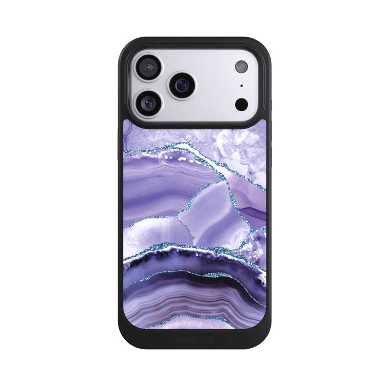 iPhone 17 Pro Max NIVOcore Lilac Marble Landscape