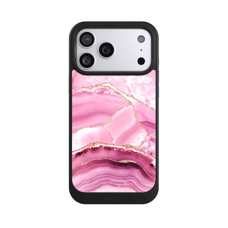 iPhone 17 Pro Max NIVOcore Meerjungfrauen Pink Marmor