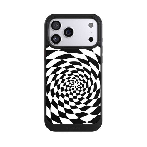 Apple iPhone 17 Pro Max NIVOcore Black and White Illusion