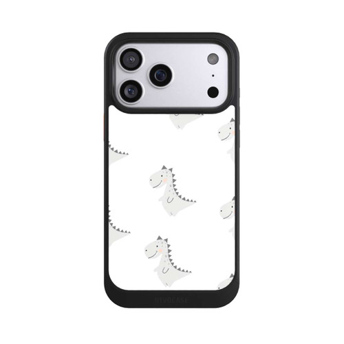 Apple iPhone 17 Pro Max NIVOcore Grauer Dino