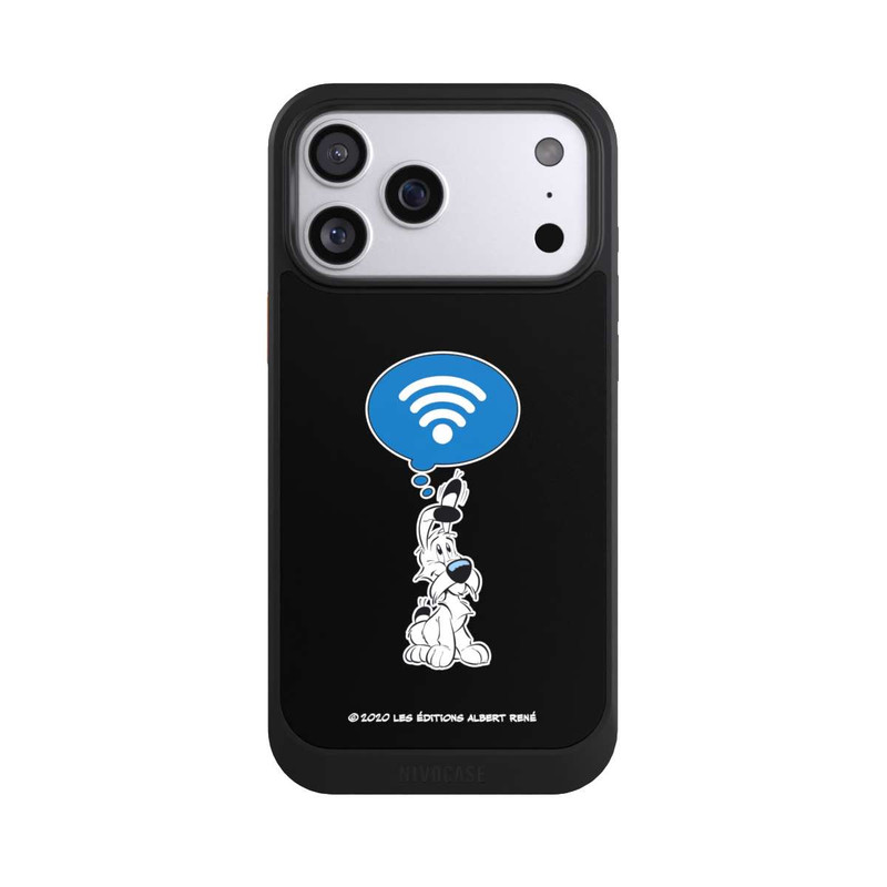 iPhone 17 Pro Max NIVOcore Idefix W-LAN - Schwarz Hintergrund