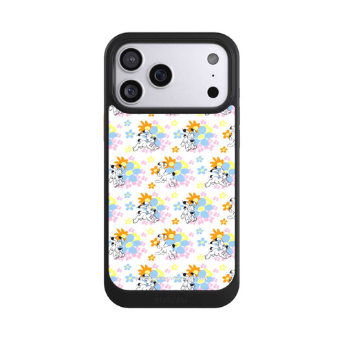 Apple iPhone 17 Pro Max NIVOcore Idéfix sur fleurs colorées