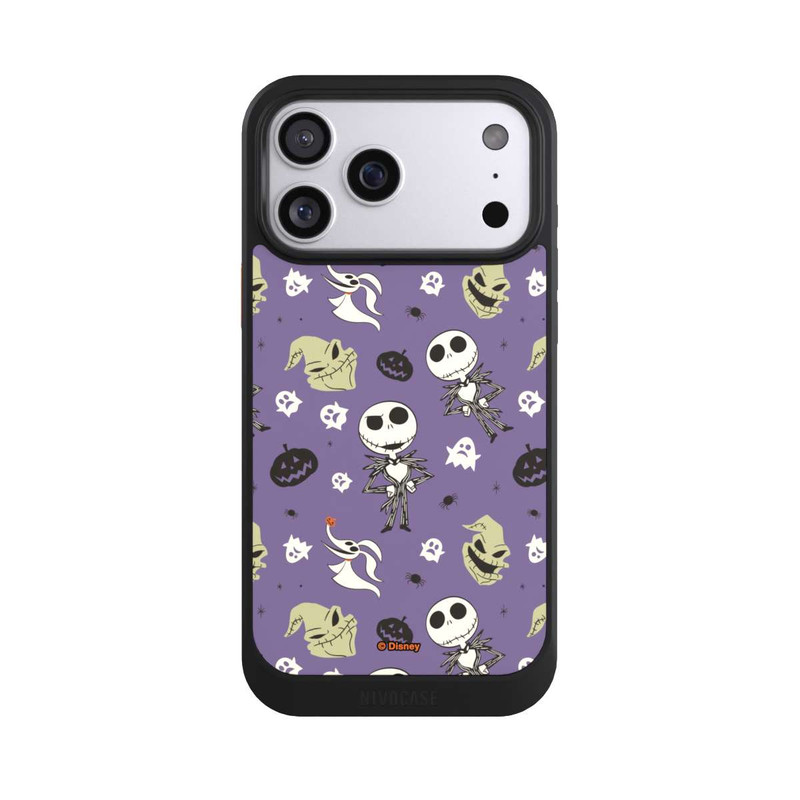 iPhone 17 Pro Max NIVOcore Jack Purple Pattern Tim Burtons Nightmare before Christmas