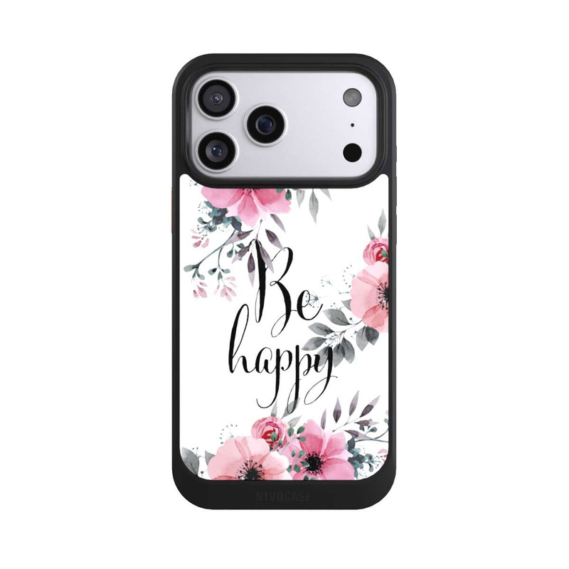 iPhone 17 Pro Max NIVOcore Be Happy Blumen