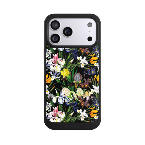 Apple iPhone 17 Pro Max NIVOcore Dunkle Wildblumentapete