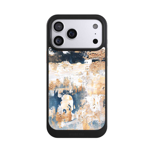Apple iPhone 17 Pro Max NIVOcore Abstraktion Blau und Gold
