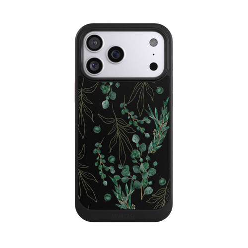 Apple iPhone 17 Pro Max NIVOcore Eucalyptus Leaves black