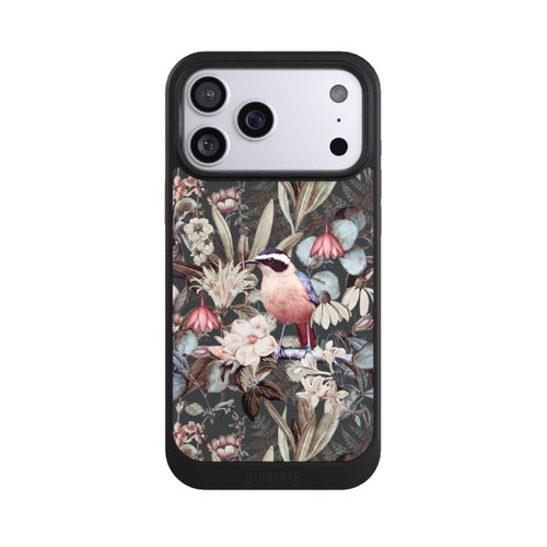 Apple iPhone 17 Pro Max NIVOcore Orange Bird in Vintage Flower Pattern