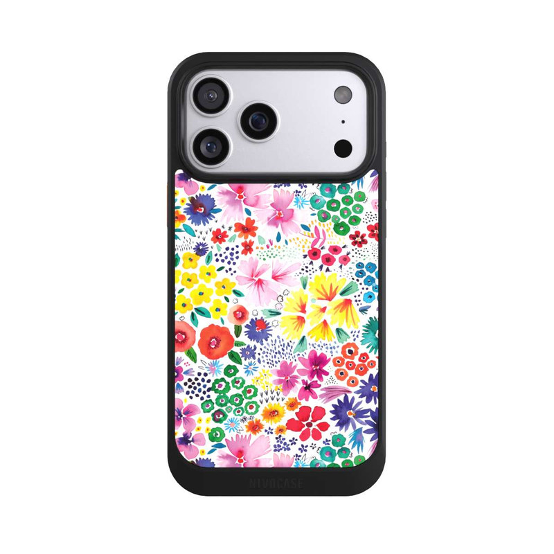 iPhone 17 Pro Max NIVOcore Kunstvolle kleine Frühlingsblumen