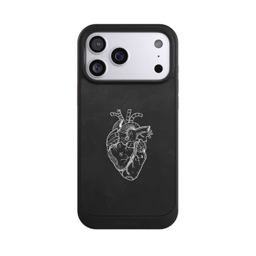 Apple iPhone 17 Pro Max NIVOcore Heart Drawing Black