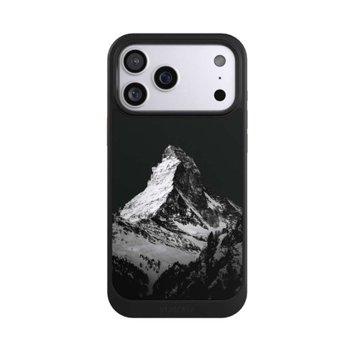 Apple iPhone 17 Pro Max NIVOcore Snow Capped Mountains Grayscale