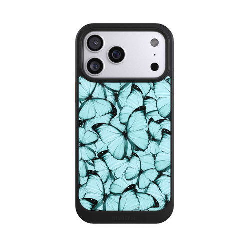 Apple iPhone 17 Pro Max NIVOcore Teal Butterflies