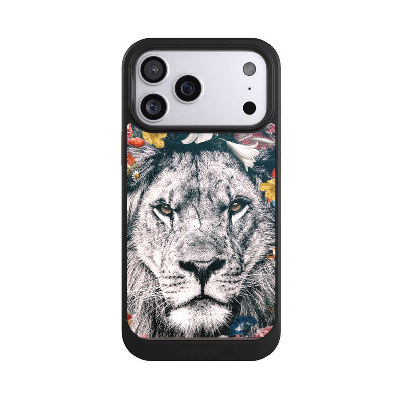 iPhone 17 Pro Max NIVOcore Lion Flowers