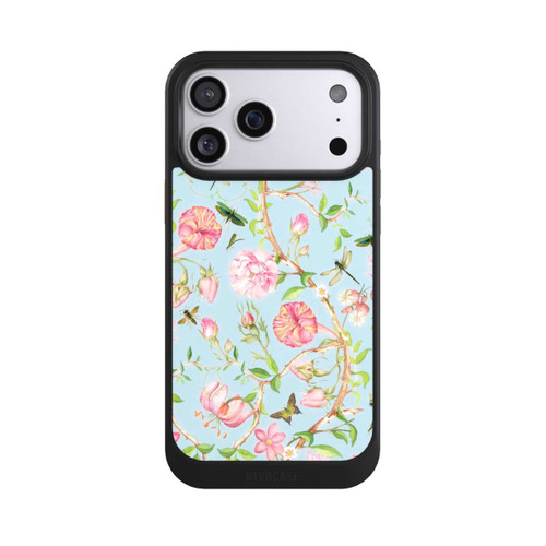 Apple iPhone 17 Pro Max NIVOcore Vintage Botanic Flowers Blue